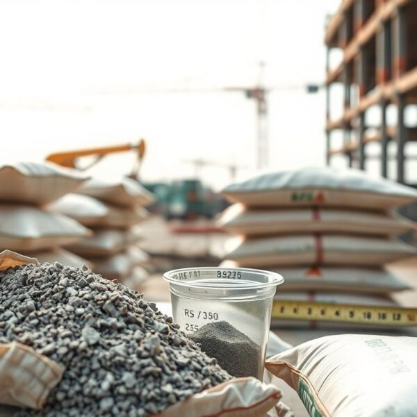 Beton B25 w workach – ile na m3 gotowej zaprawy musisz kupić i jak przeliczyć wagę na objętość?