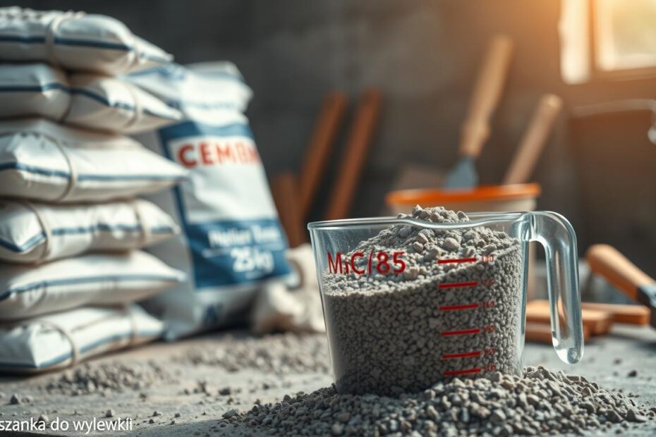 Ile worków betonu na m3