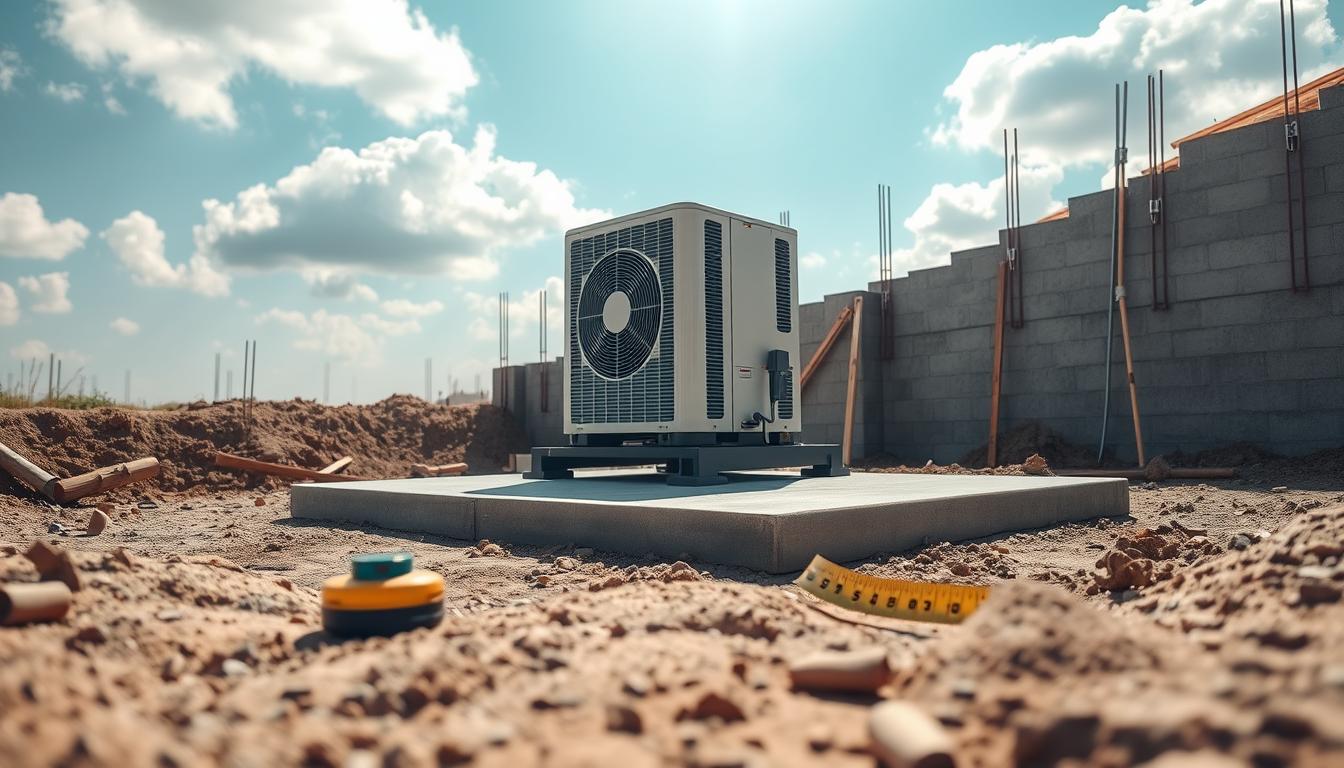 Jak zrobić fundament pod pompę ciepła